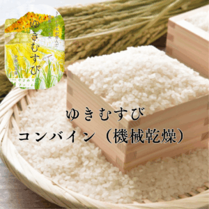 【コンバイン収穫】【11/18〜発送】令和7年産 新米ゆきむすび白米5kg
